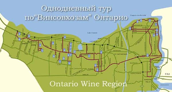 Экскурсия «Винные и кулинарные приключения в южном Онтарио»