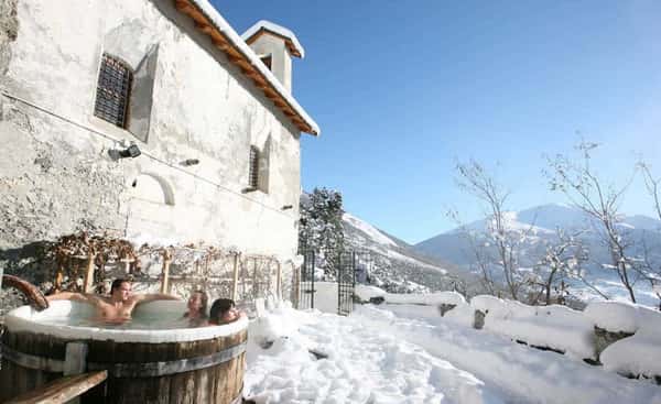 Поездка в Бормио, Альпийские горы