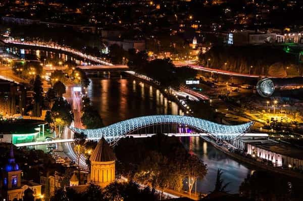 Лучшие панорамы вечернего Тбилиси