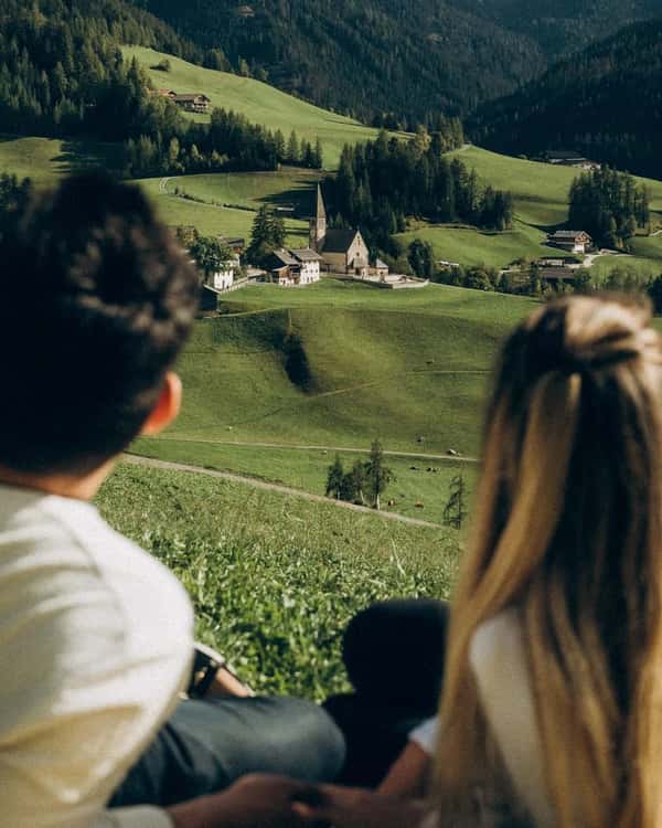 Семейная фотосессия в Доломитовых Альпах