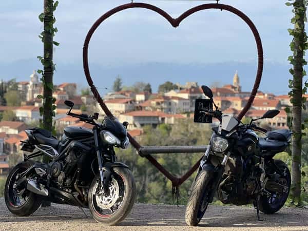 На мотоцикле - в город любви Сигнахи