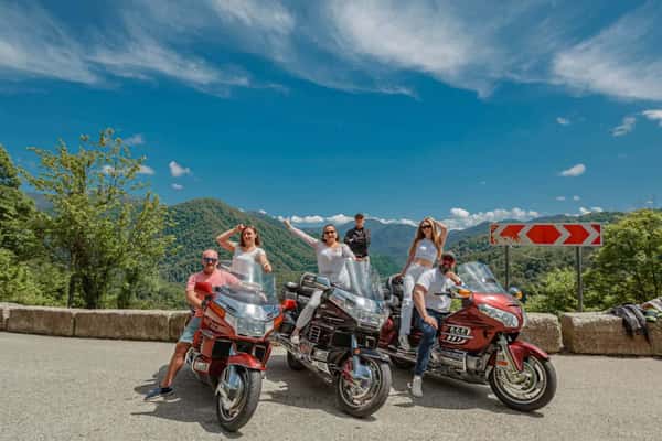 К чайным плантациям Солохаула на комфортабельном мотоцикле