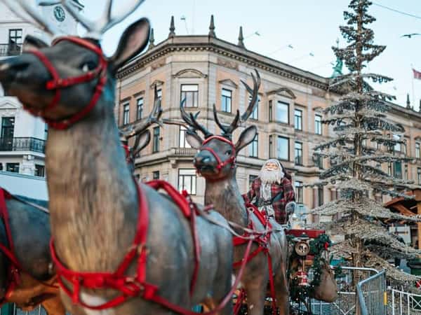 Рождественский Копенгаген: игра света и красок