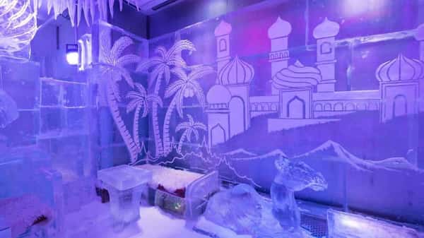 Ледовый лаундж в Дубае «Chillout Ice Lounge»
