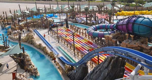 Аквапарк «Yas Waterworld» с обедом и трансфером из Шарджи