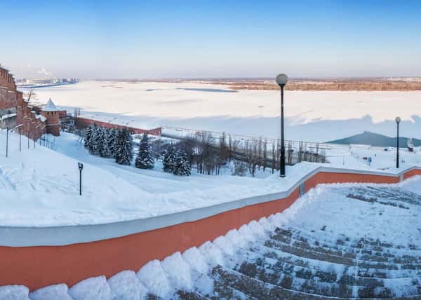 Нижегородские панорамы зимой