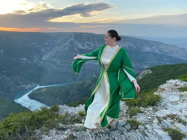 Едем в аул Зубутли, на дно Сулакского каньона