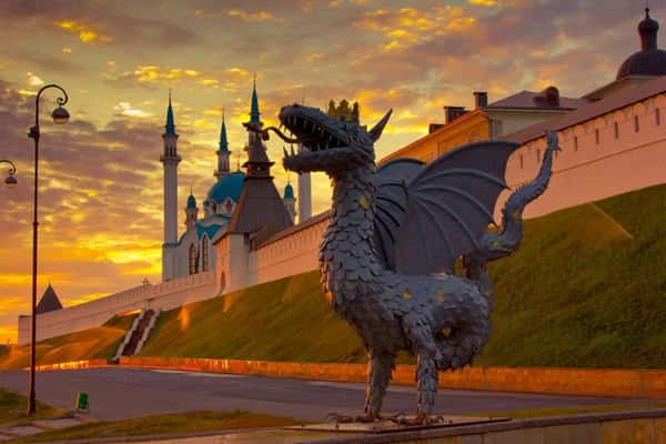 Экскурсия по вечерней Казани с катанием на колесе обозрения и дегустацией