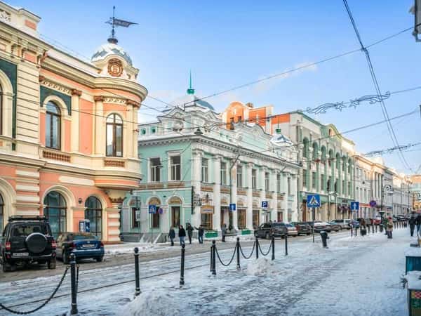 Нижегородский кремль и улица Рождественская