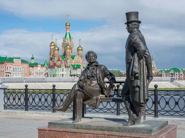 Прогулка по Йошкар-Оле: от Пушкина к Пушкину