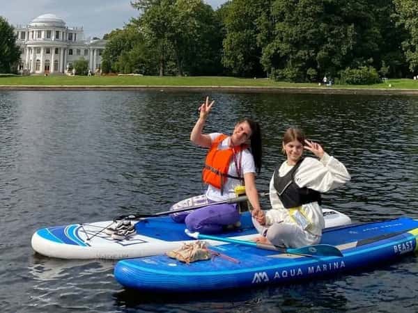 Сап-прогулка по Каменному острову