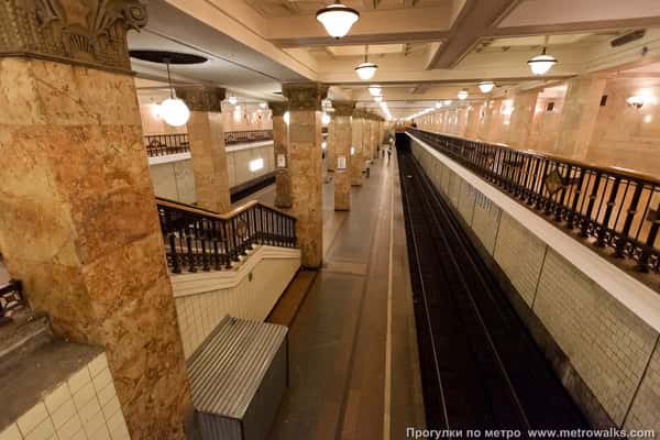 От Сокольников до Парка на метро