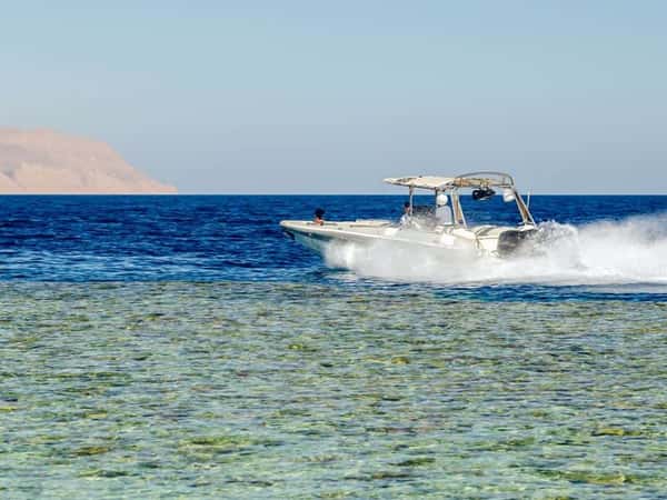 Индивидуальная прогулка на катере в Красном море
