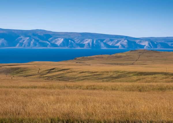 Осенняя мозаика Ольхона