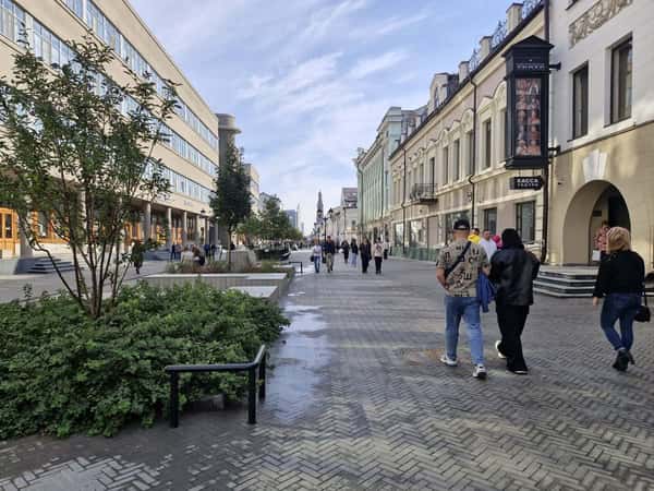 Знакомство с Казанью: гуляем по улице Баумана