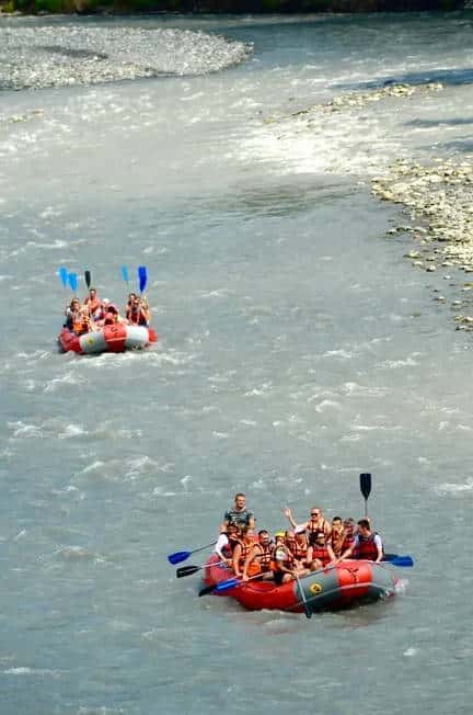 Сплав на рафтах и баня в Сочи