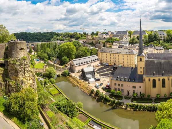 Люксембург - малый город