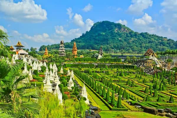 Парк Нонг Нуч в Паттайе — висячие сады Таиланда