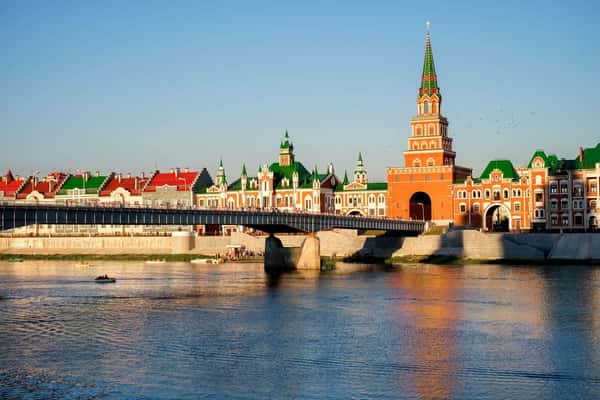 Йошкар-Ола с высоты городских крыш