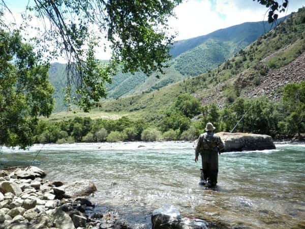 Форелевая рыбалка и отдых на природе: поездка из Бишкека