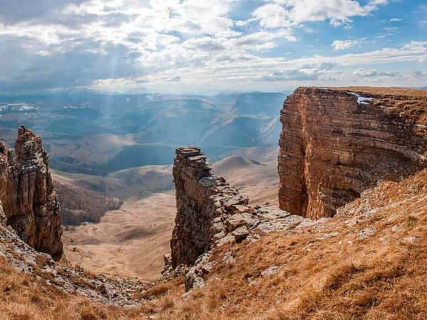 Плато бермамыт на машине