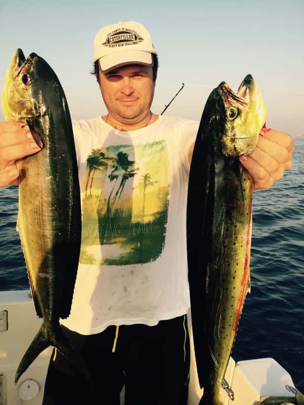 Морская рыбалка: троллинг на Кипре