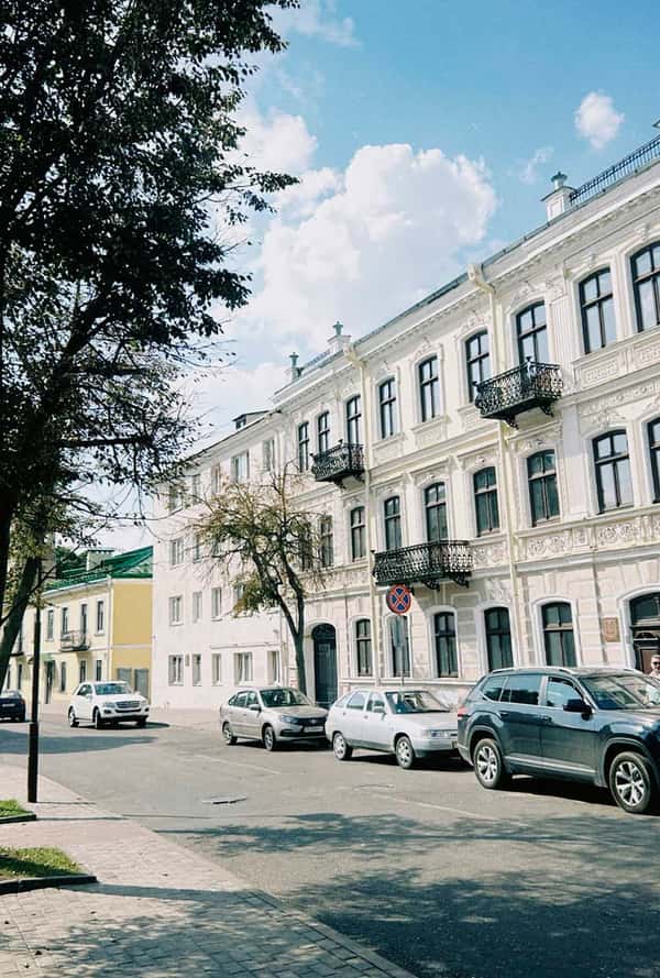 Старый Гродно в утреннем свете