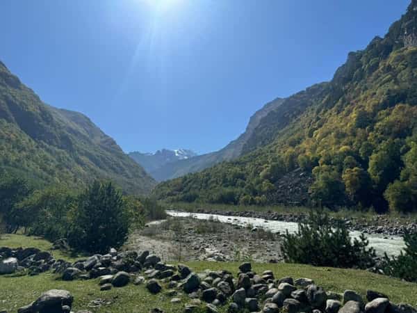 Крепости, замки и водопады Верхней Балкарии - из Железноводска