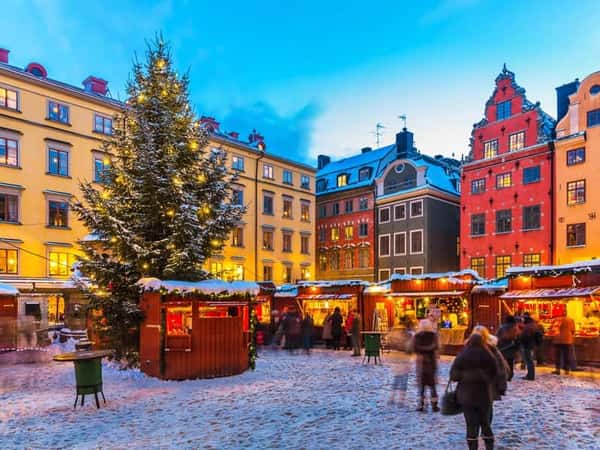 Прогулка по рождественскому Стокгольму