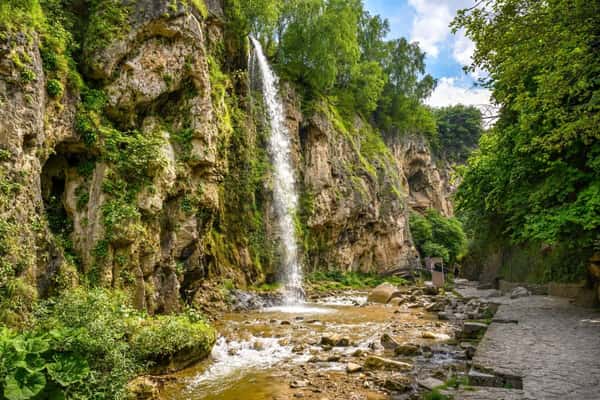 Софийские водопады в архызе фото