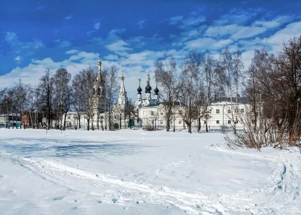 Серебряный сокол, золотой лев и белый камень. Владимир - Суздаль - Боголюбово - Муром. Зимний тур
