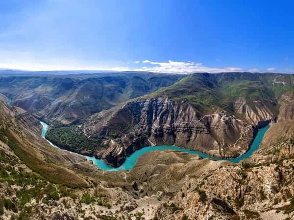 Обои сулакский каньон