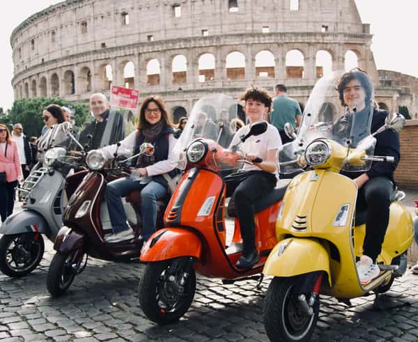 Увидеть Рим за 2 часа? Да, на Vespa