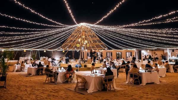 Ресторан Sonara Camp: ужин в пустыне и развлекательная программа