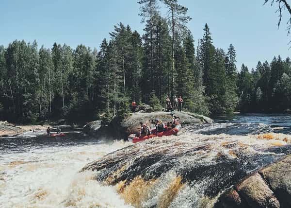 Большая вода: сплав на катамаранах по рекам Лоймола и Укса