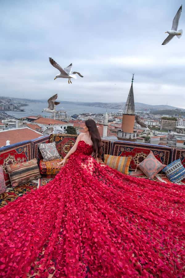 Фотосессия на крыше Стамбула