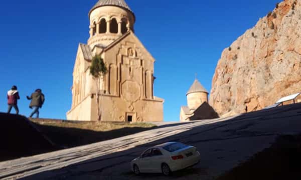 Хор Вирап, вид на Библейский Арарат, Арени винный завод, Нораванк