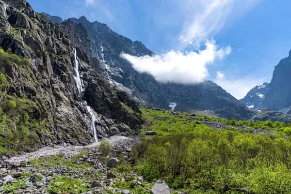 Три водопада Осетии за один день