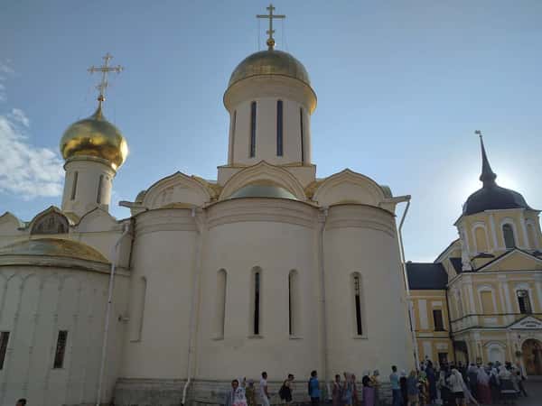 В обитель Сергия Радонежского