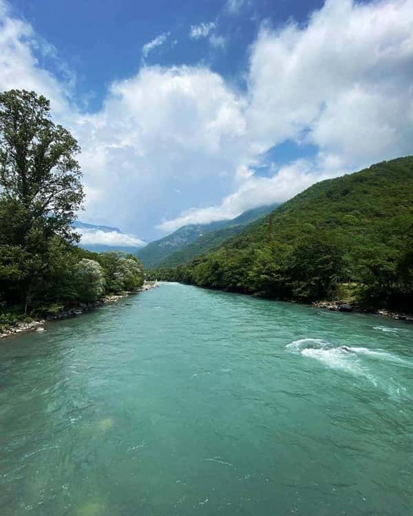 Новый Афон, Юпшарский каньон, озеро Рица и водопады