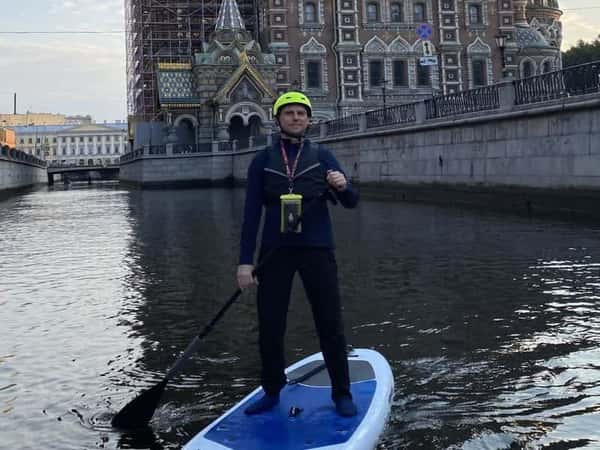 Сап-прогулка по историческому центру Петербурга