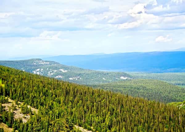 Плато Кваркуш и водопады реки Жигалан