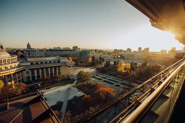 Новосибирск вечерний