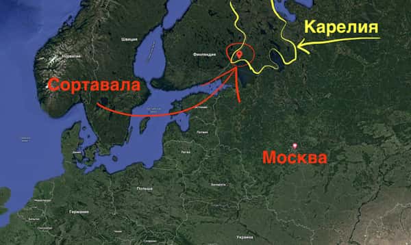 Где находится Сортавала