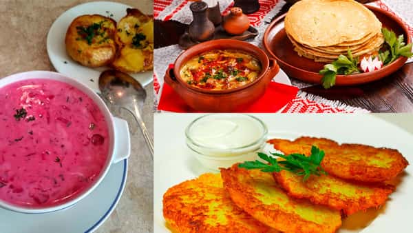 Белорусская кухня: мочанка, драники, холодник...