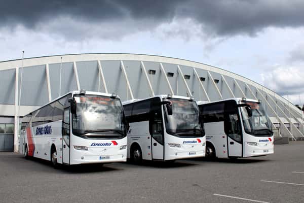 Автобусы компании ExpressBus
