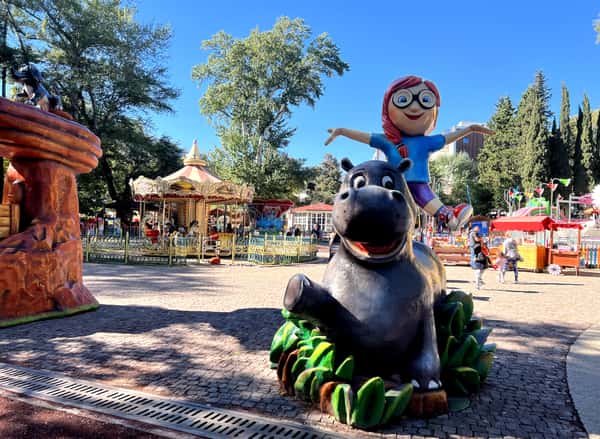 Парк развлечений на территории парка Ваке