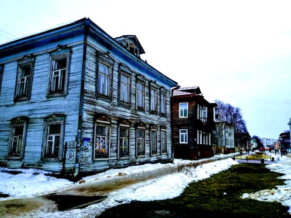 Деревянная архитектура в Архангельске