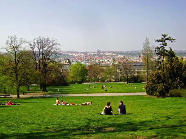 Парк Риегровы Сады, Прага, Чехия