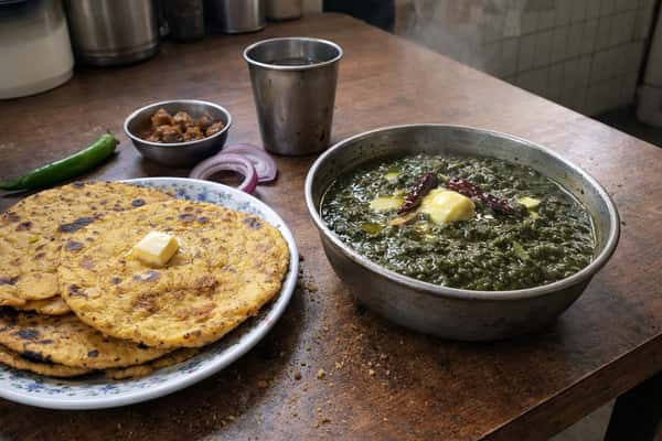 Макки ки Роти и Сарсон ка Сага (Makki ki Roti и Sarson ka Saag)
